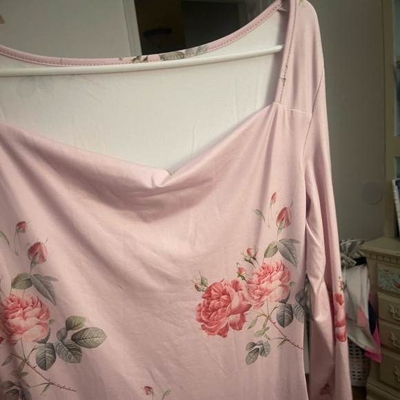 SHEIN Floral Sweetheart bodycon dress - Picture 7 of 7